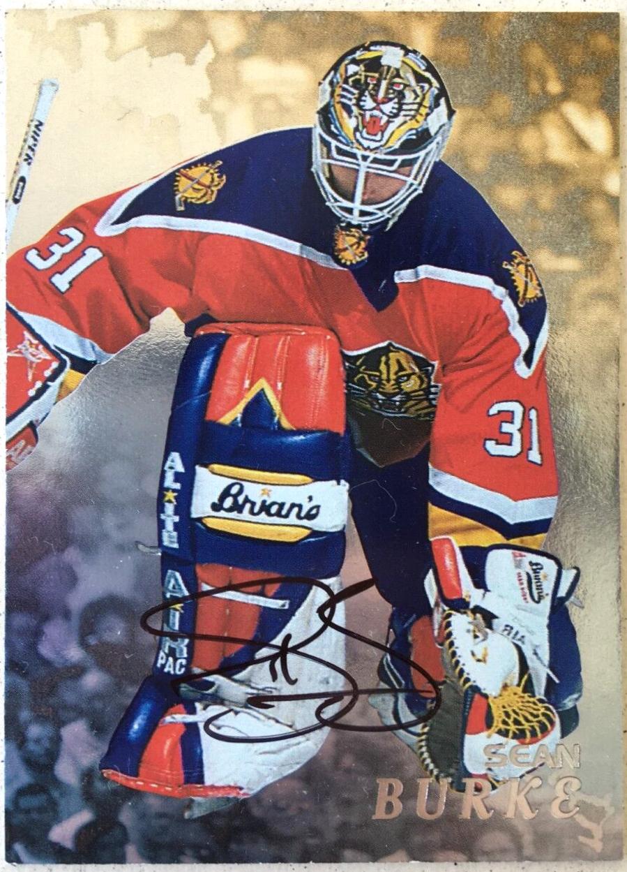 Sean Burke [Gold Autograph] #209