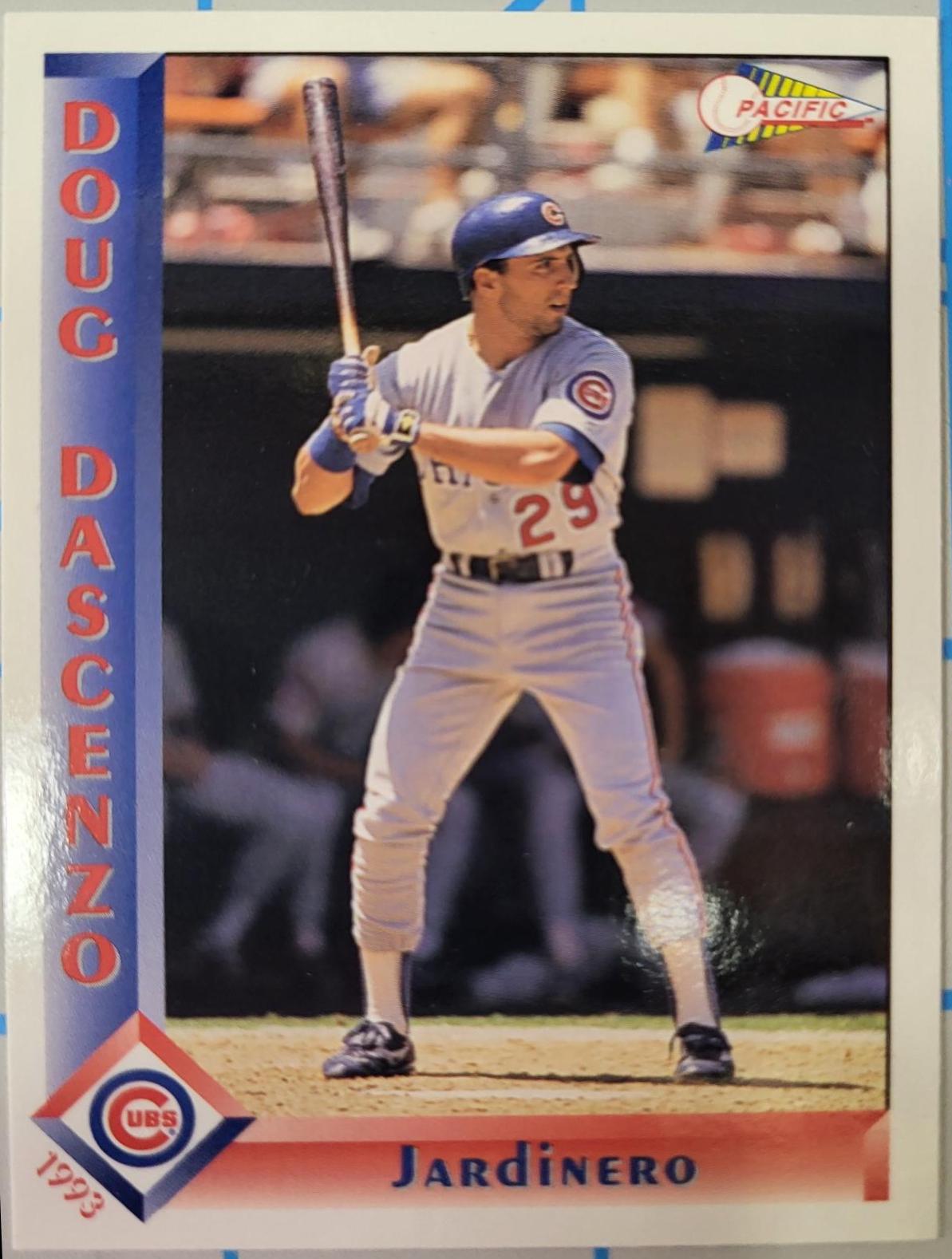 Doug Dascenzo #55 Baseball Cards 1993 Pacific Spanish