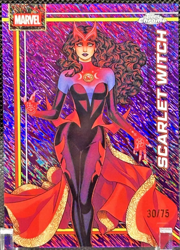 Scarlet Witch Purple Shimmer Refractor