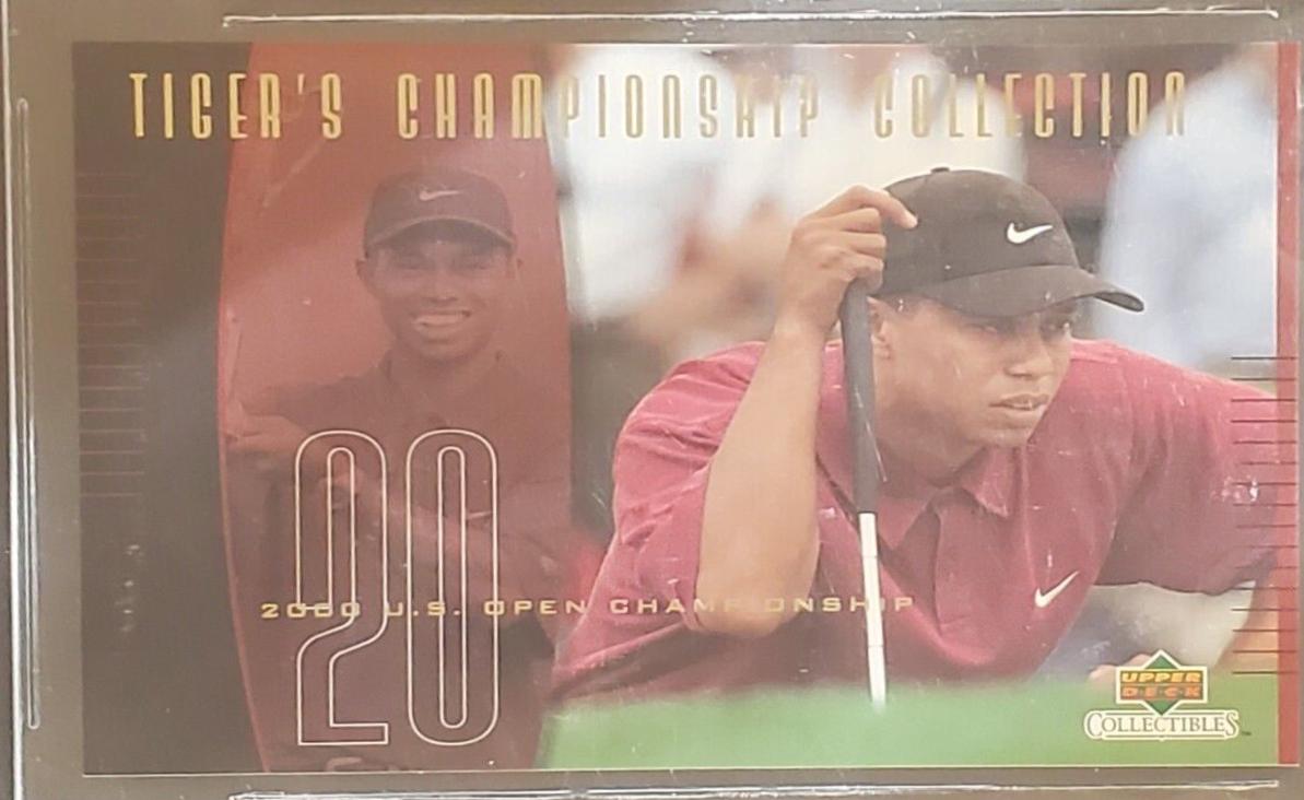 Tiger Woods #TCC20 Golf Cards 2001 Upper Deck Tiger's Championship Collection