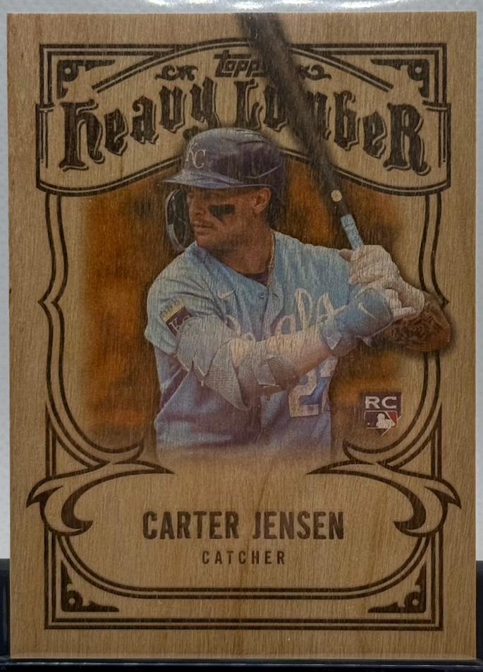 Carter Jensen #HL-65 2026 Topps Update Heavy Lumber Baseball