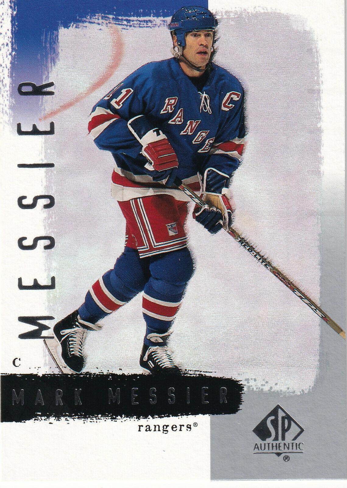 Mark Messier #55 Hockey Cards 2000 SP Authentic