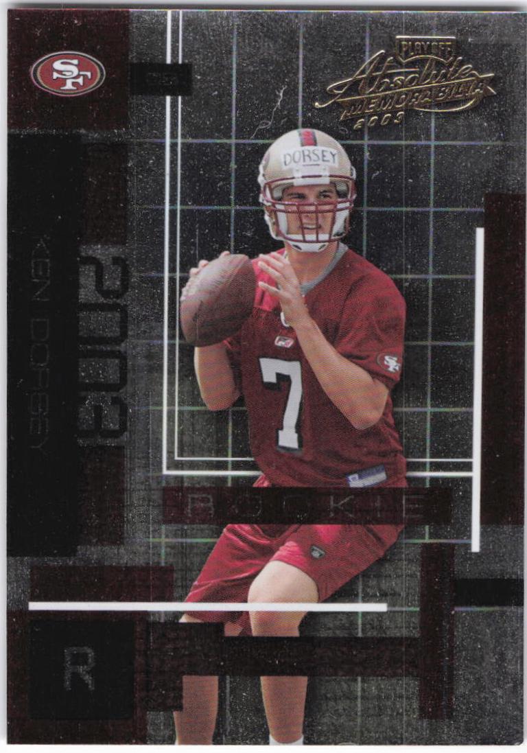 Ken Dorsey #103 Football Cards 2003 Playoff Absolute Memorabilia