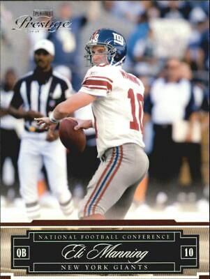 Eli Manning #96 2007 Playoff Prestige Football