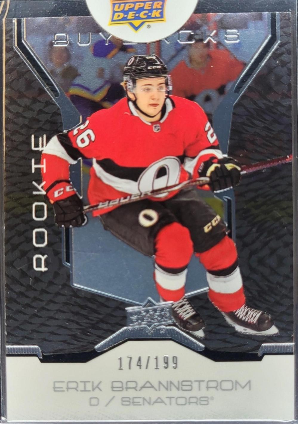 Erik Brannstrom #47 2019 Upper Deck Buybacks Hockey