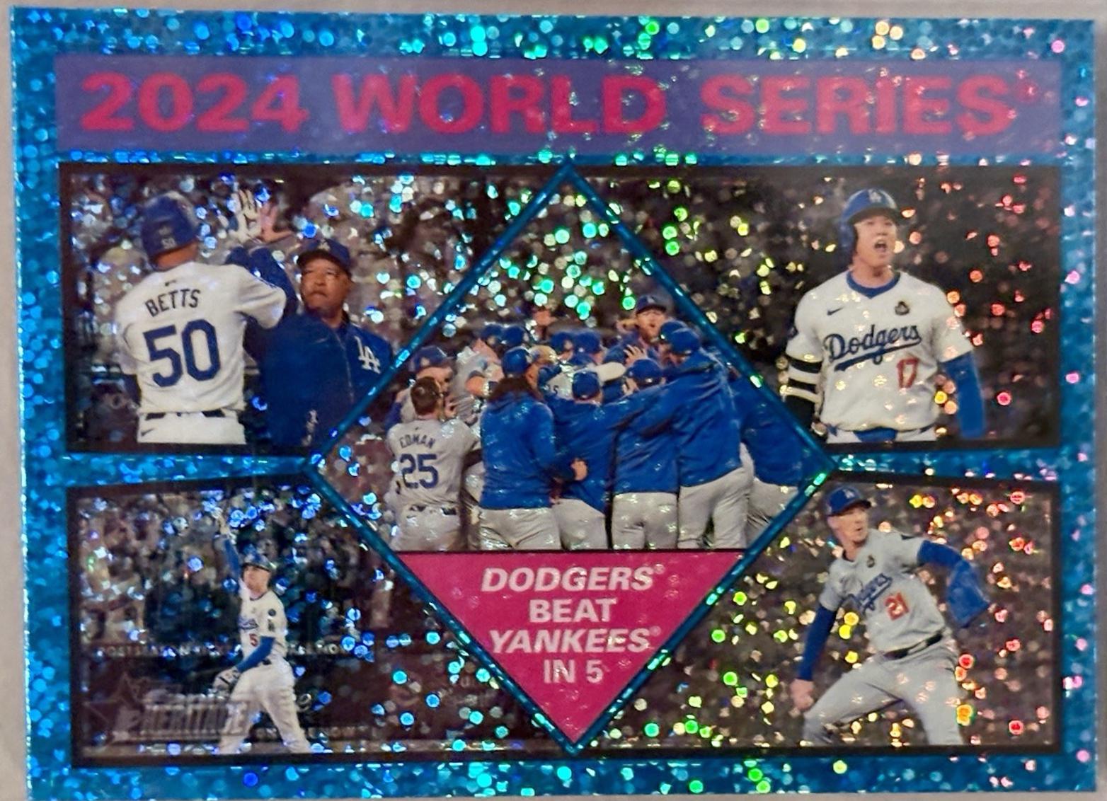 Los Angeles Dodgers [Blue Chrome Variation] #462