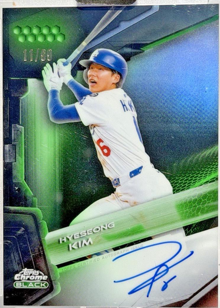 Hyeseong Kim [Green Refractor] #CBA-HK