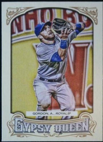 Alex Gordon #8 Baseball Cards 2014 Topps Gypsy Queen