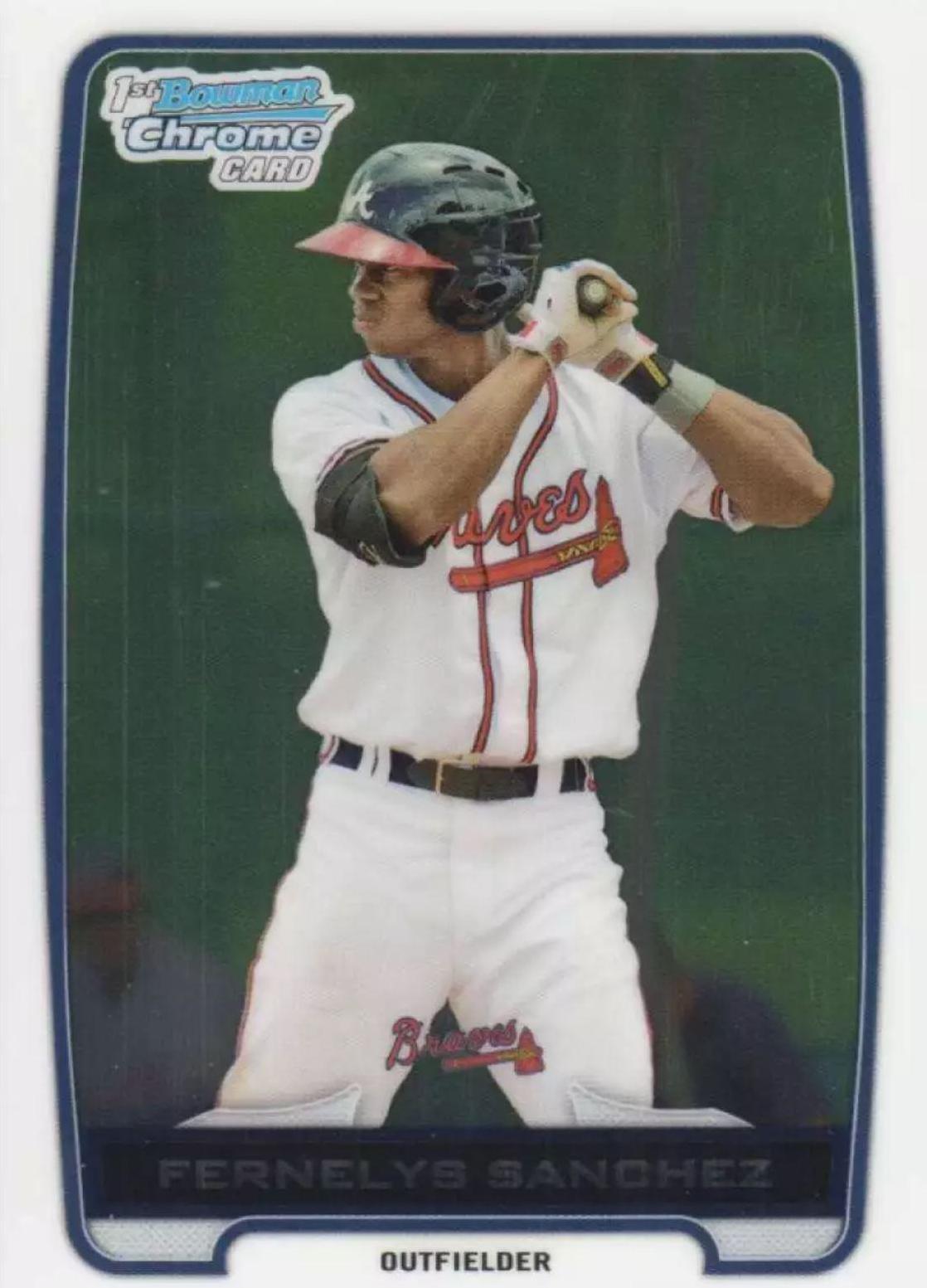 Fernelys Sanchez #BDPP129 2012 Bowman Chrome Draft Picks & Prospects Baseball
