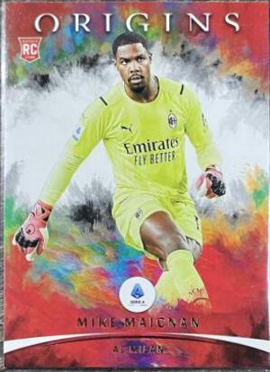 Mike Maignan #81 Soccer Cards 2021 Panini Chronicles Serie A