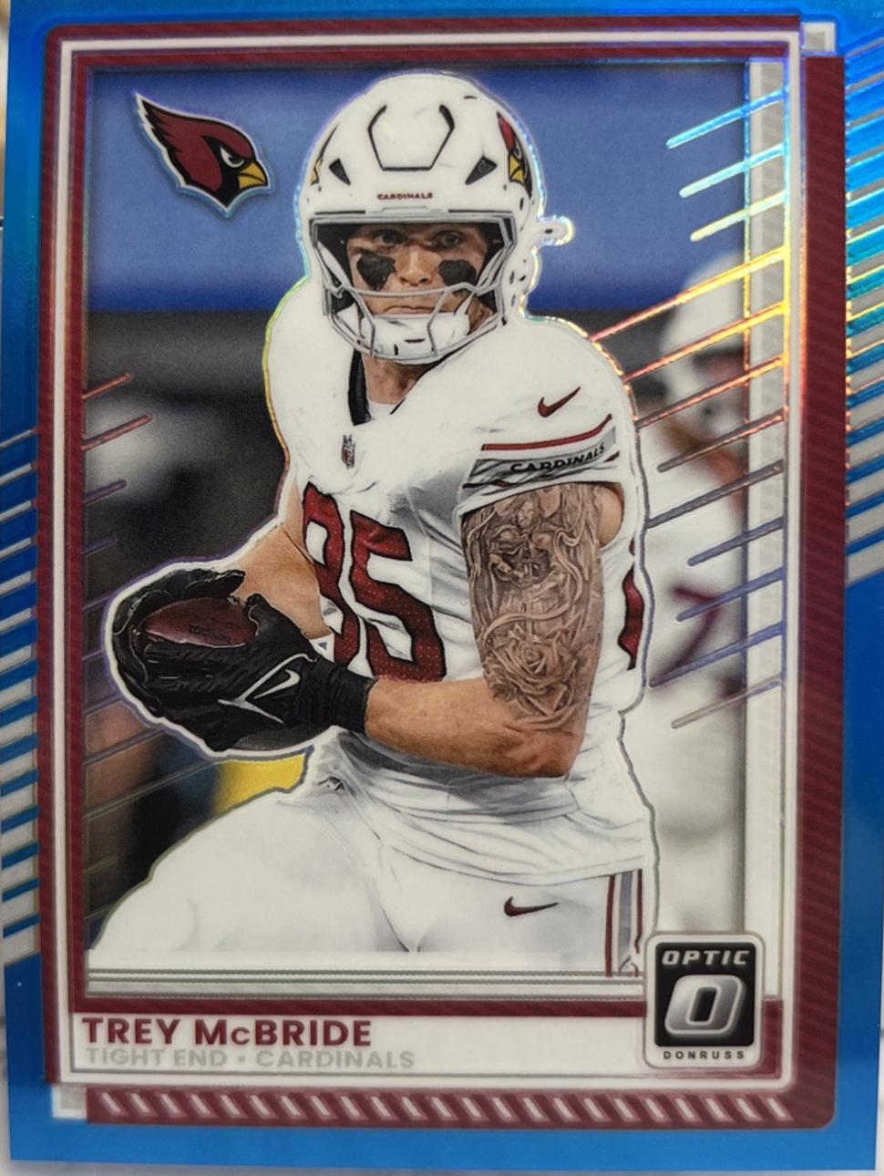 Trey McBride [Neon Blue] #74