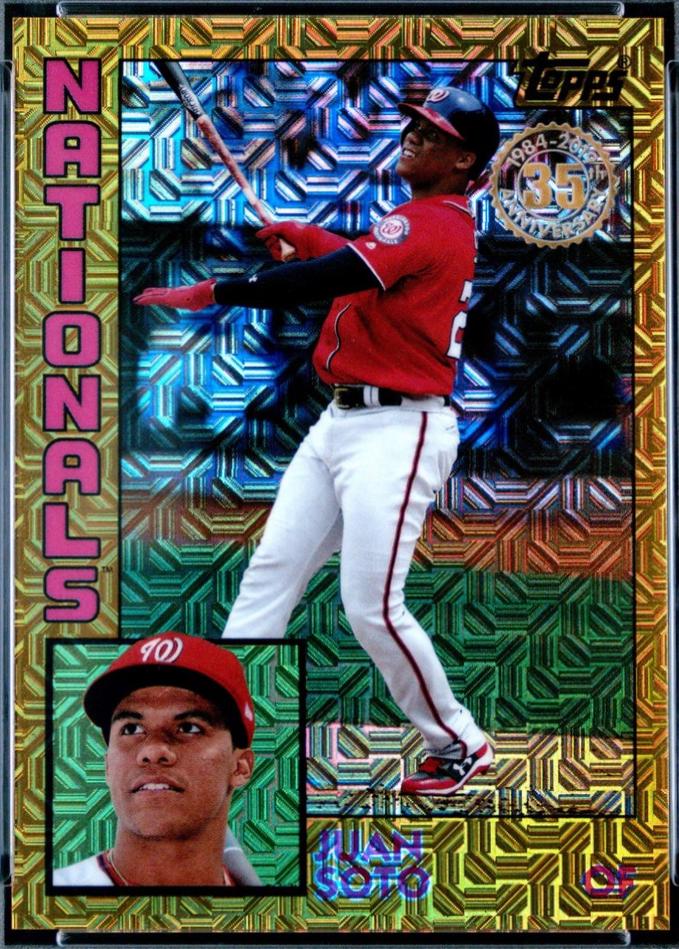 Juan Soto [Gold Refractor] #26