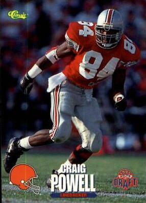 Craig Powell #30 1995 Classic NFL Rookies