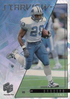 Barry Sanders #S3 Football Cards 1999 Upper Deck Hologrfx Starview
