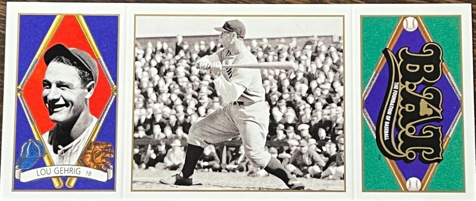 Lou Gehrig #58 Baseball Cards 1993 Upper Deck All Time Heroes