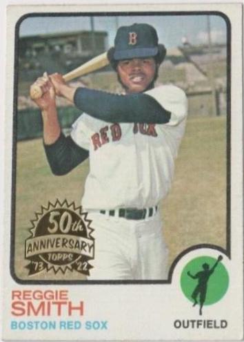 Reggie Smith #40 Baseball Cards 2022 Topps Heritage 50th Anniversary Buyback