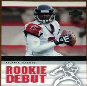 Michael Vick #4 Football Cards 2005 Upper Deck Rookie Debut
