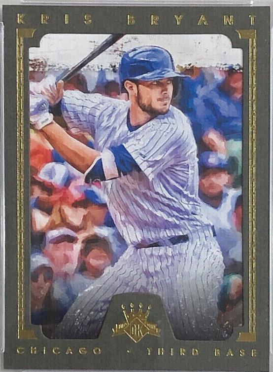Kris Bryant [Striped Uniform Green Framed] #109