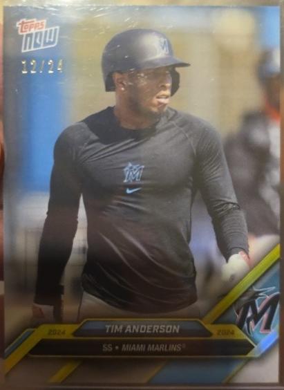 Tim Anderson #OD-164 2024 Topps Now Road To Opening Day Baseball