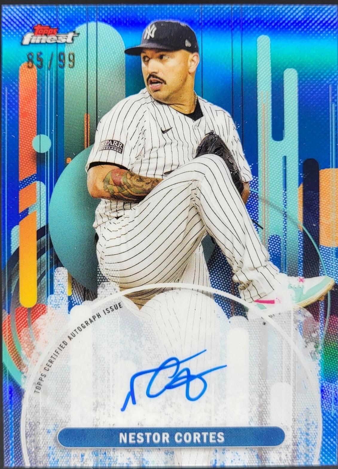 Nestor Cortes [Blue Refractor] #FA-NC