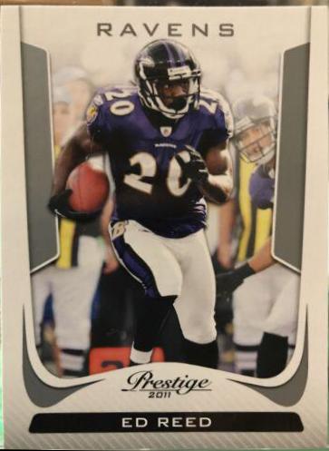 Ed Reed #13 Football Cards 2011 Panini Prestige