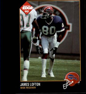 James Lofton #8 Football Cards 1992 Collector's Edge