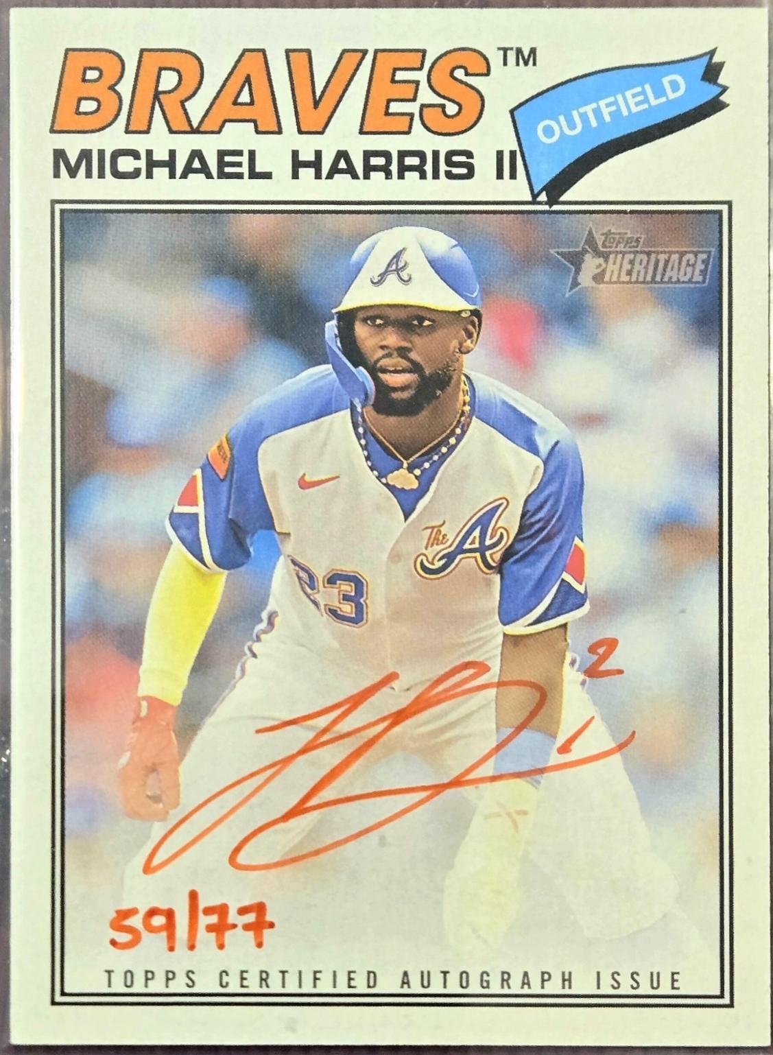 Michael Harris II [Red Ink] #ROA-MH