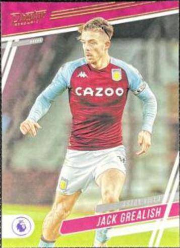 Jack Grealish #26 Soccer Cards 2020 Panini Chronicles Prestige Premier League