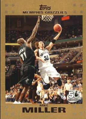 Mike Miller #8 Basketball Cards 2007 Topps