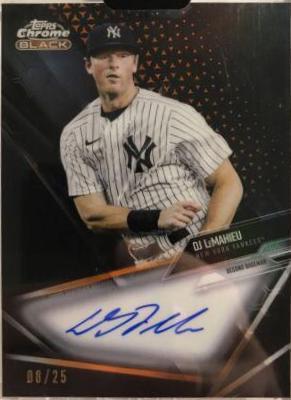 DJ LeMahieu [Orange Refractor] #CBA-DME