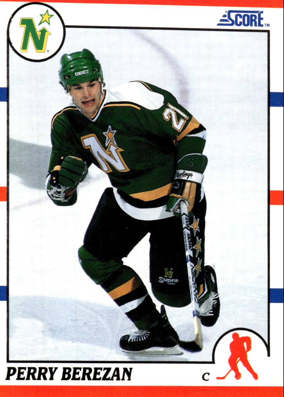 Perry Berezan #379 1990 Score Canadian Hockey