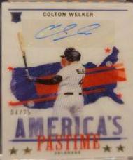 Colton Welker #AP-CW Baseball Cards 2022 Panini Chronicles America's Pastime Autographs