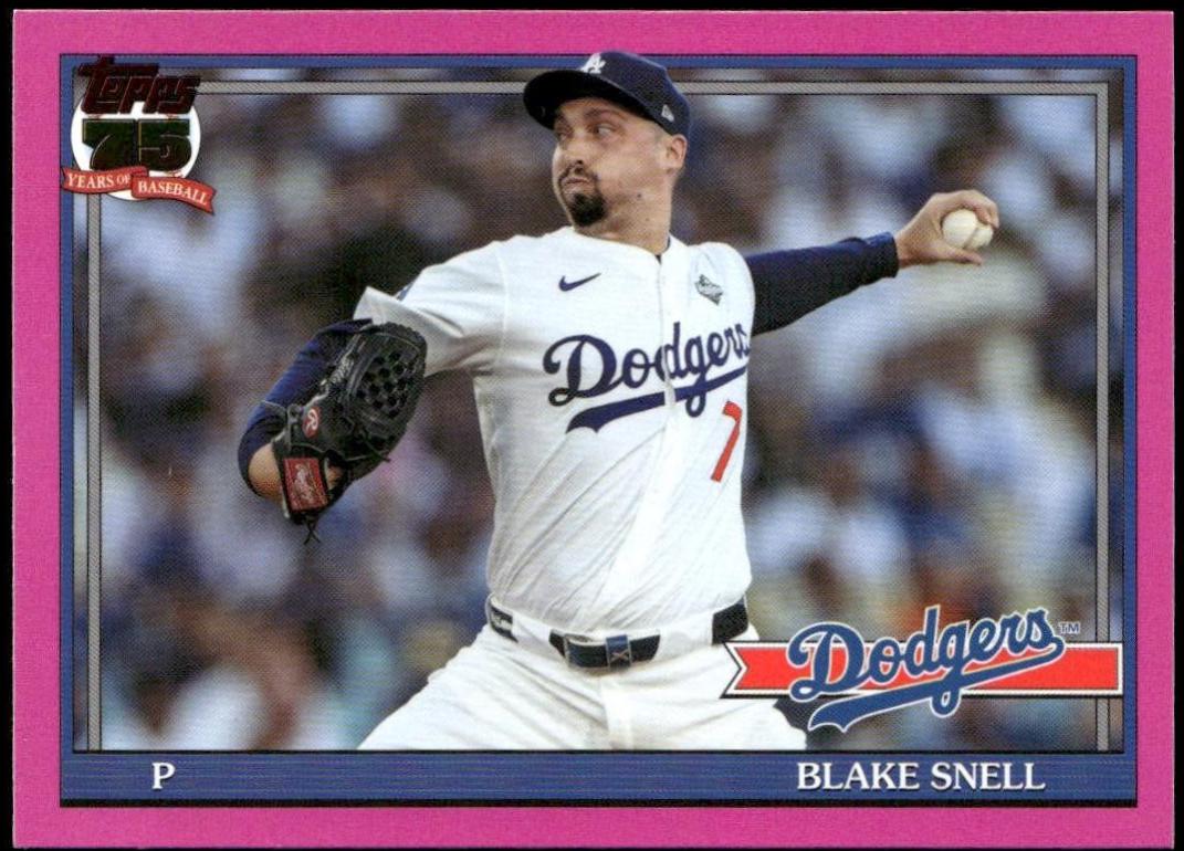 Blake Snell [Pink] (2026 Topps Series 2 1991)