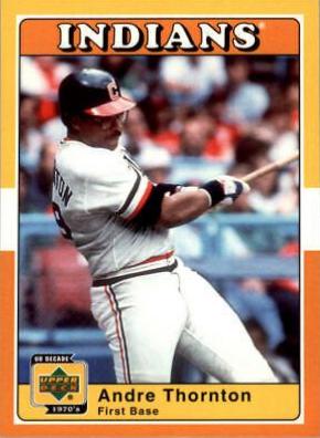 Andre Thornton #13 Baseball Cards 2001 Upper Deck Decade 1970's