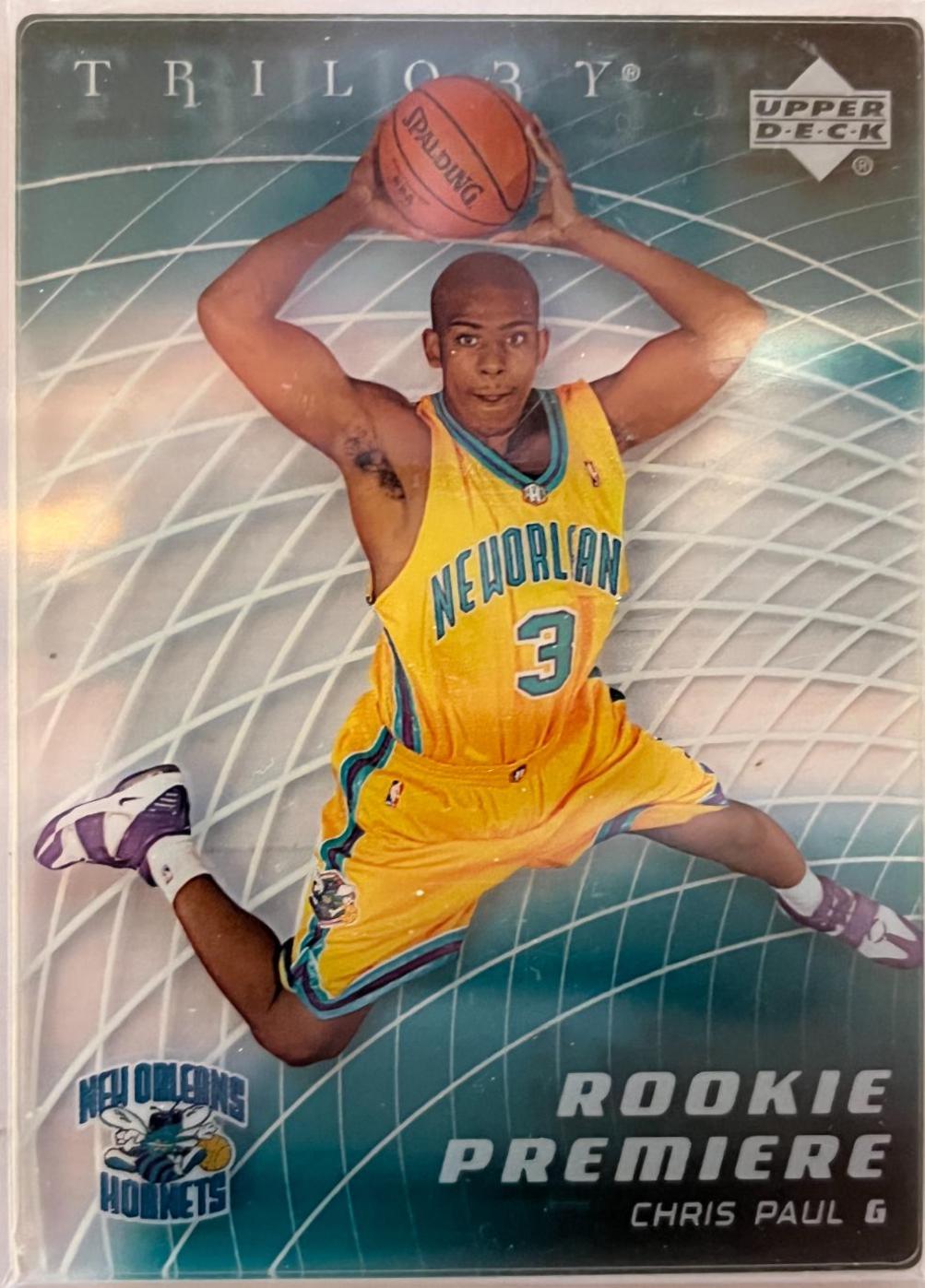 Chris Paul #137 Basketball Cards 2005 Upper Deck Trilogy