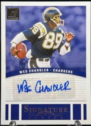 Wes Chandler #SSE-WCH Football Cards 2024 Panini Donruss Signature Series