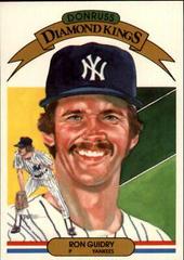 Ron Guidry #17 Baseball Cards 1983 Donruss Prices