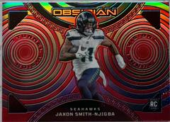 Jaxon Smith-Njigba [Red Electric Etch] #8 Prices | 2023 Panini