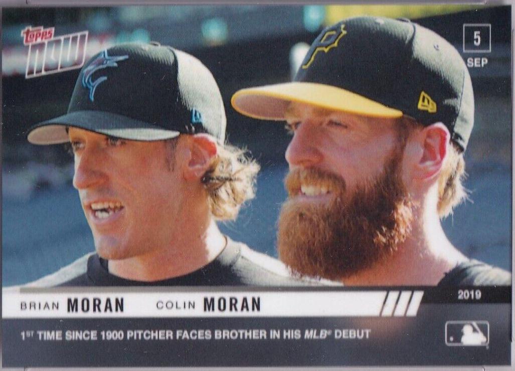 Brian Moran, Colin Moran #800 Baseball Cards 2019 Topps Now