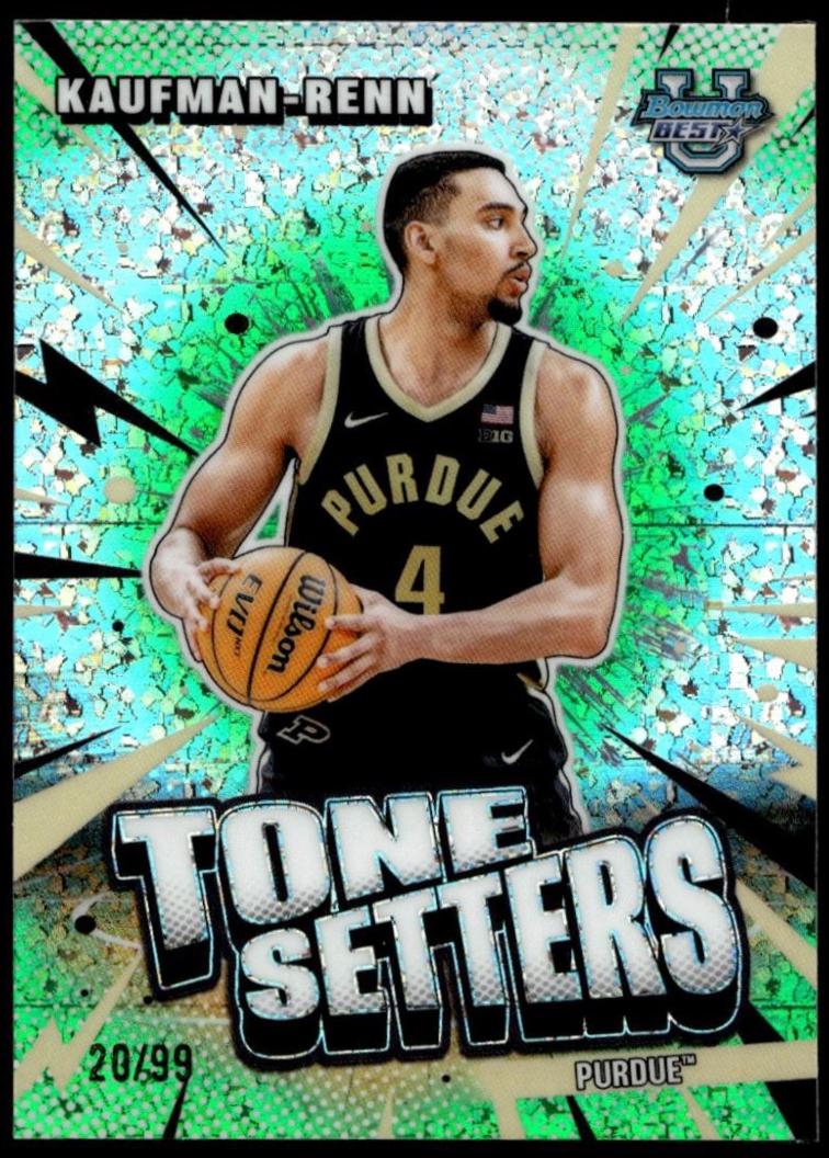 Trey Kaufman-Renn #TS-36 2025-26 Bowman University Best Basketball Tone Setters