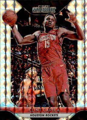 Clint Capela #12 Basketball Cards 2018 Panini Prizm Mosaic