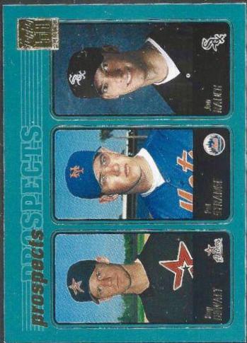 Roy Oswalt, Pat Strange, Jon Rauch #727 Baseball Cards 2001 Topps