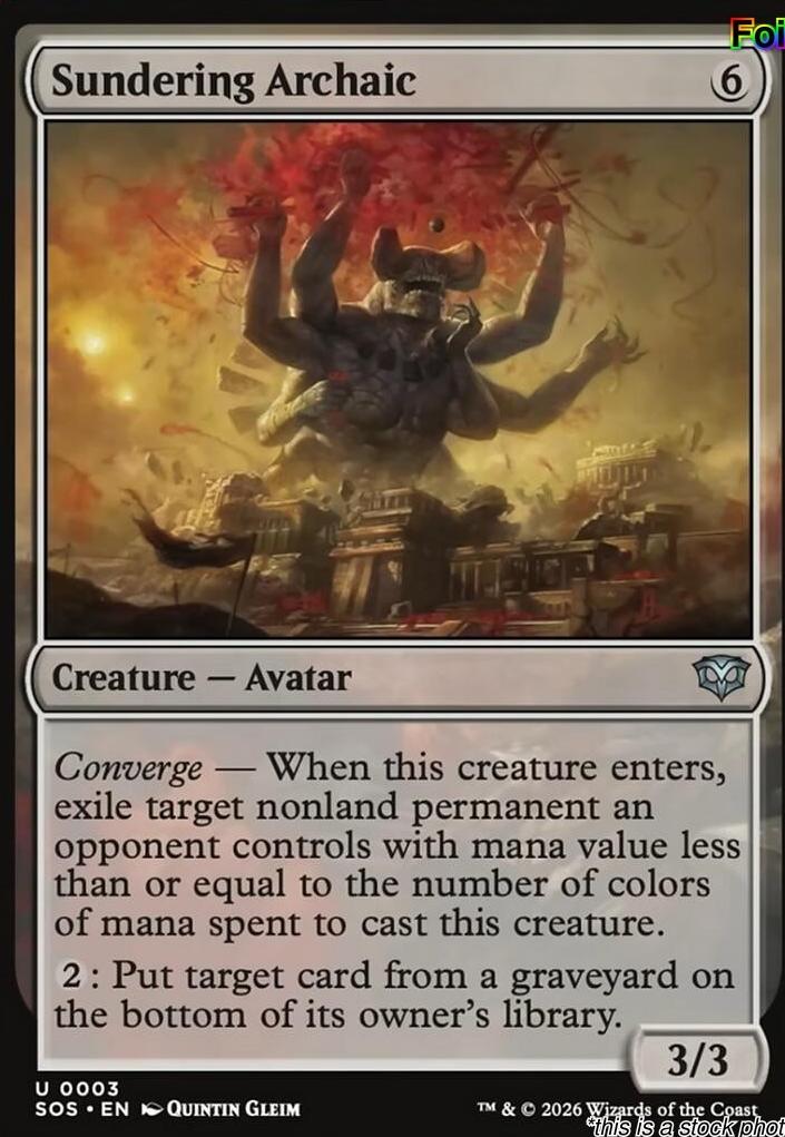 Sundering Archaic