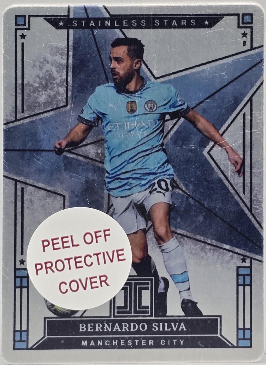 Bernardo Silva #28 2024 Panini Impeccable Premier League Stainless Stars