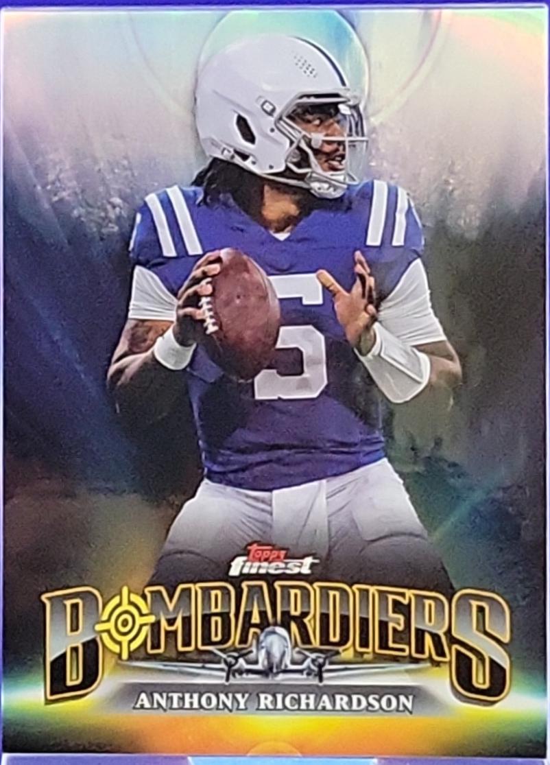 Anthony Richardson #BB-4 Football Cards 2024 Topps Finest Bombadiers