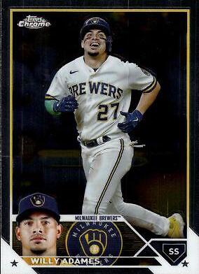 Willy Adames #101 Baseball Cards 2023 Topps Chrome
