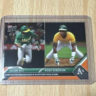 Esteury Ruiz, Rickey Henderson