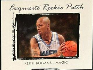 Keith Bogans Autograph Patch