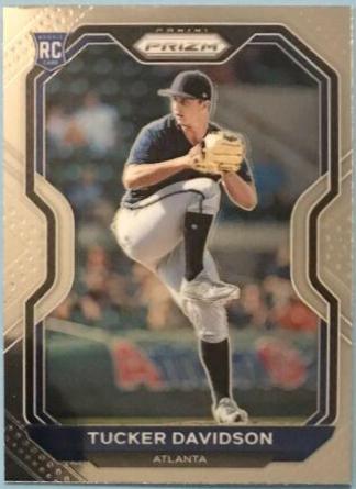 Tucker Davidson #52 Baseball Cards 2021 Panini Prizm