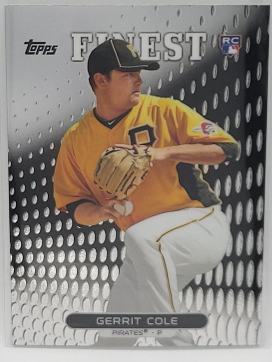 Gerrit Cole #99 Baseball Cards 2013 Finest